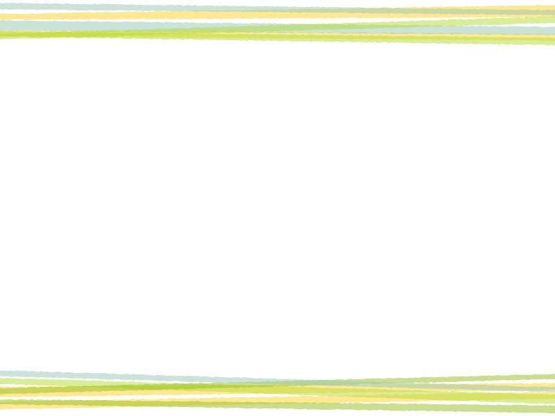 重なった黄緑の線の上下フレーム飾り枠イラスト 無料イラスト かわいいフリー素材集 フレームぽけっと